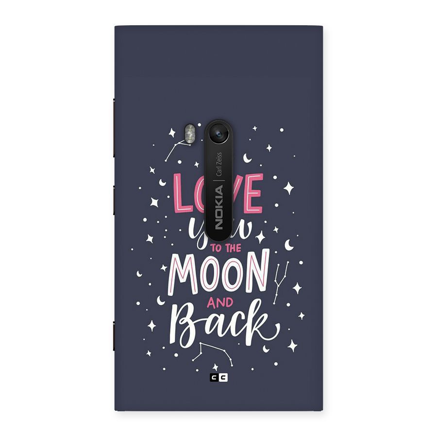 Love To The Moon Back Case for Lumia 920