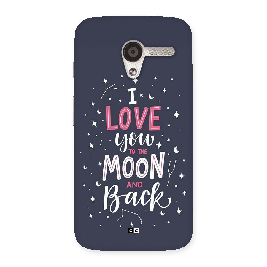 Love To The Moon Back Case for Moto X