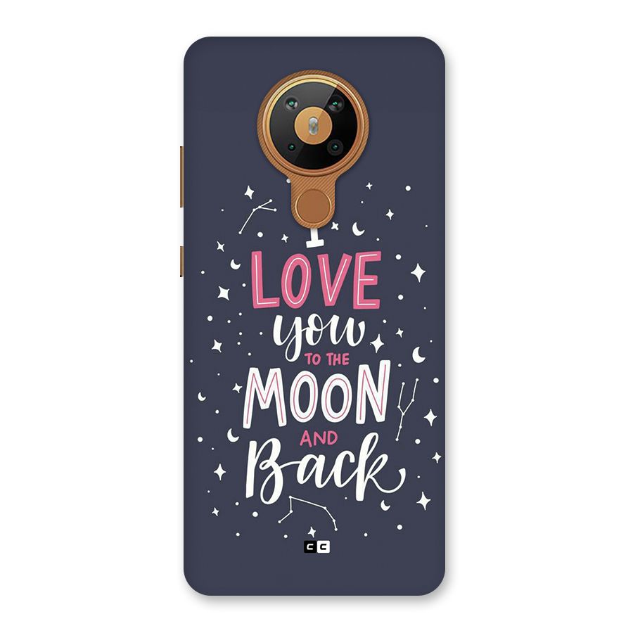 Love To The Moon Back Case for Nokia 5.3