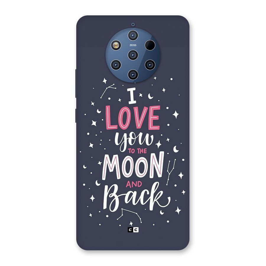 Love To The Moon Back Case for Nokia 9 PureView