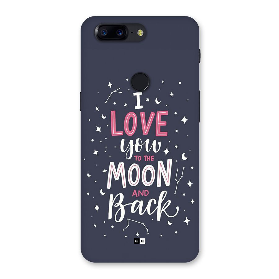 Love To The Moon Back Case for OnePlus 5T