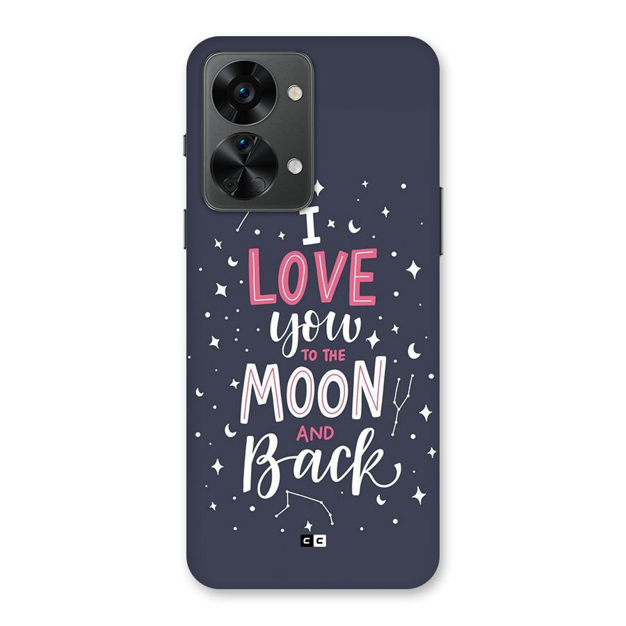 Love To The Moon Back Case for OnePlus Nord 2T