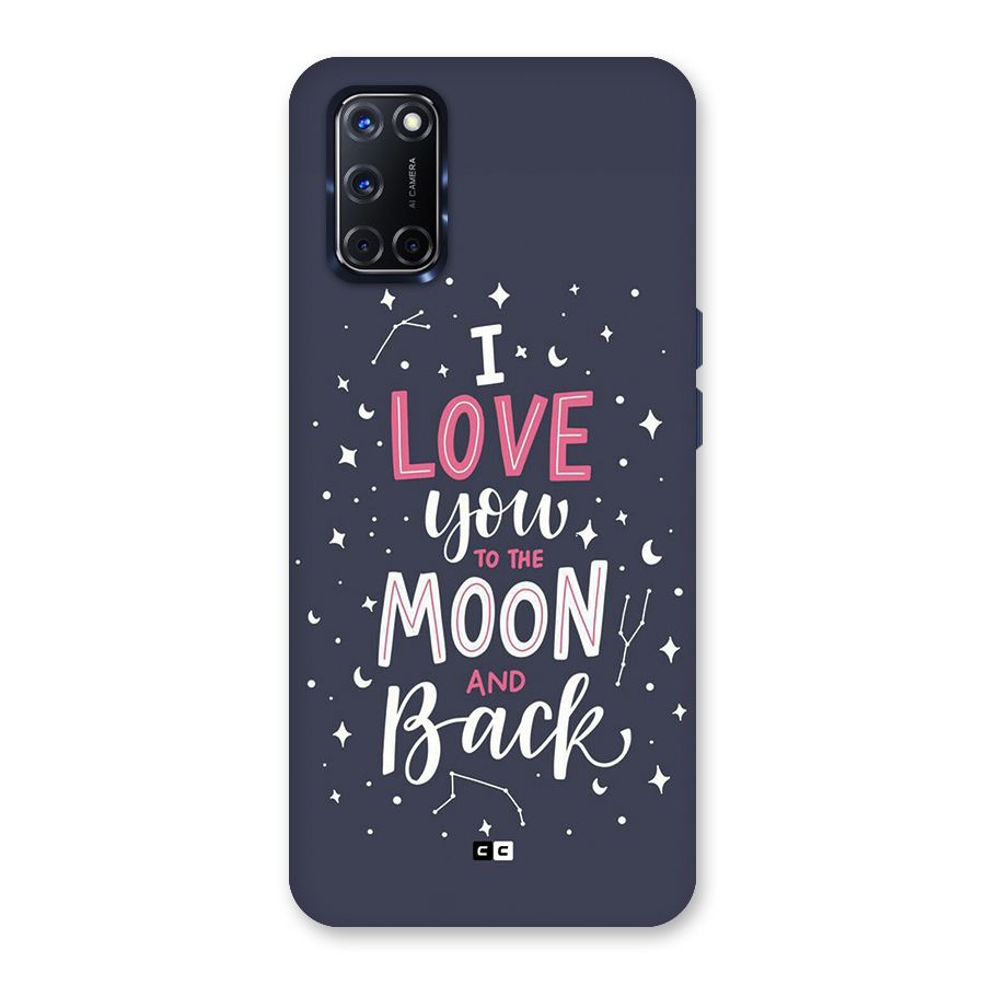Love To The Moon Back Case for Oppo A52