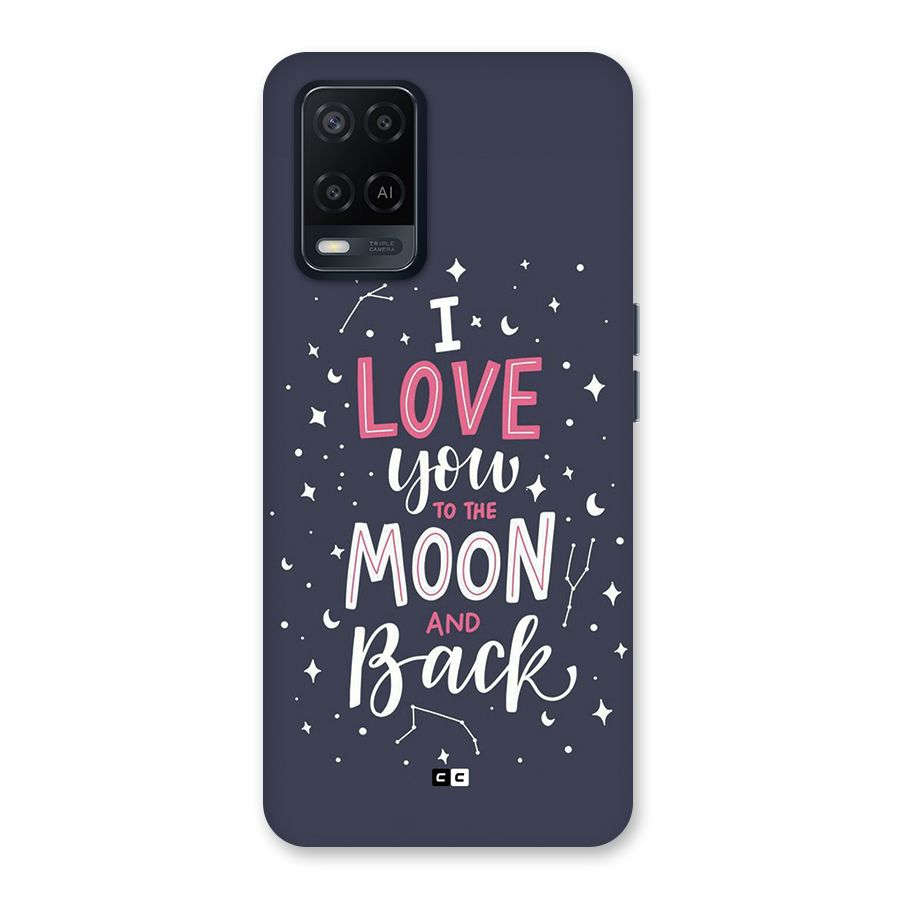 Love To The Moon Back Case for Oppo A54