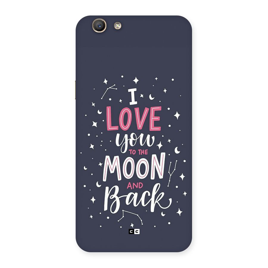 Love To The Moon Back Case for Oppo A59