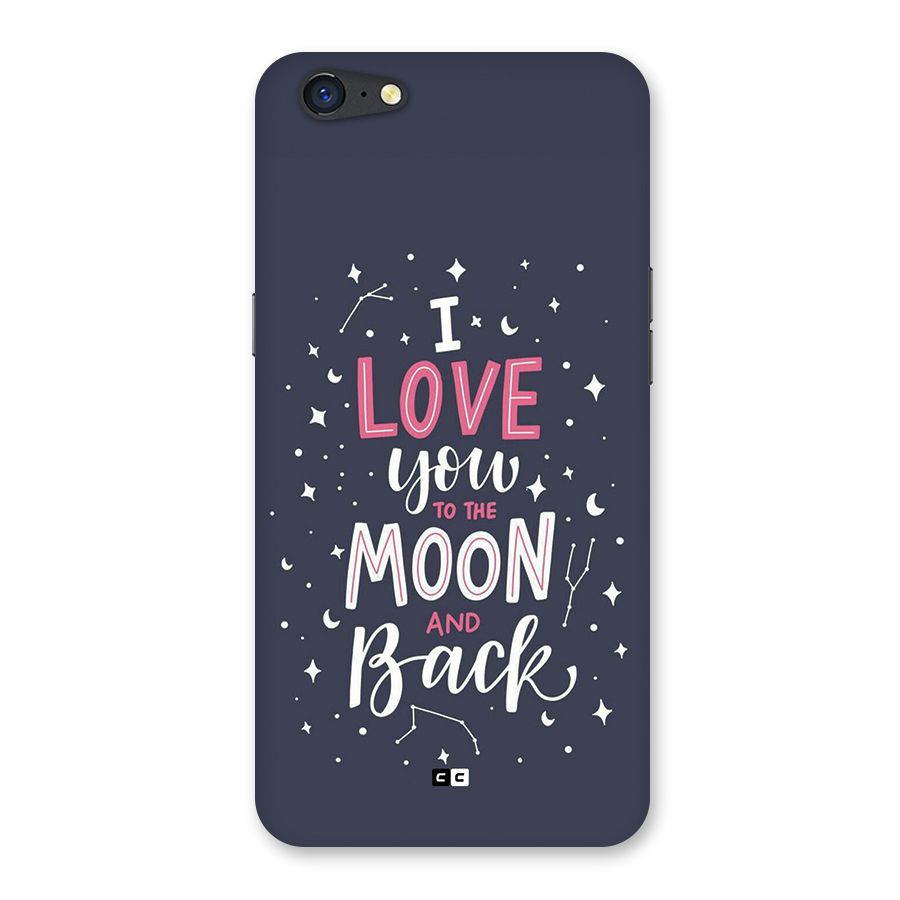 Love To The Moon Back Case for Oppo A71