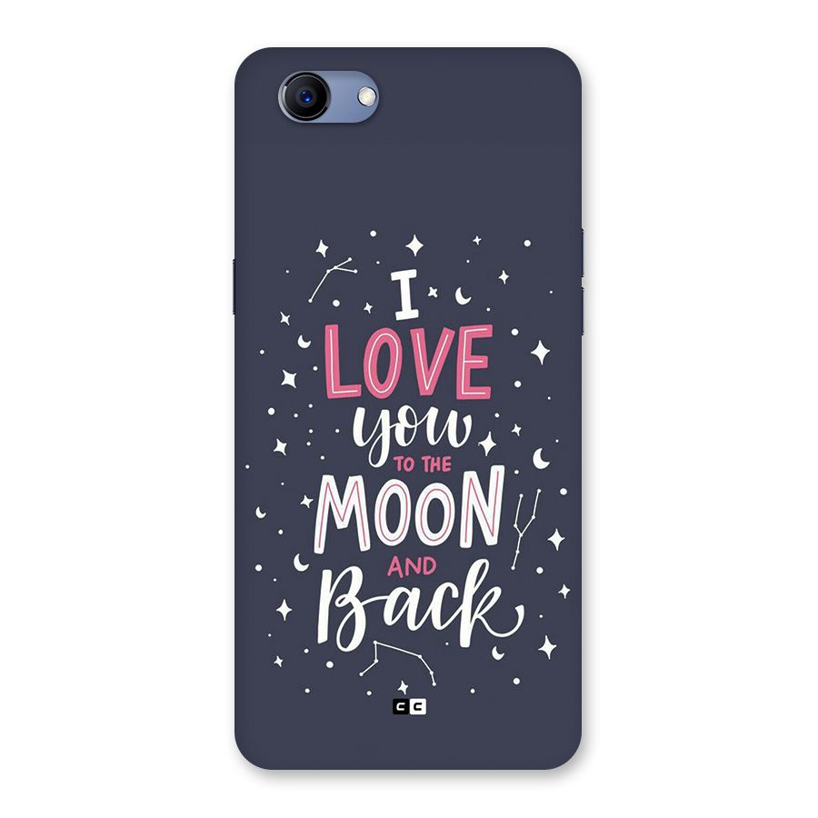 Love To The Moon Back Case for Realme 1
