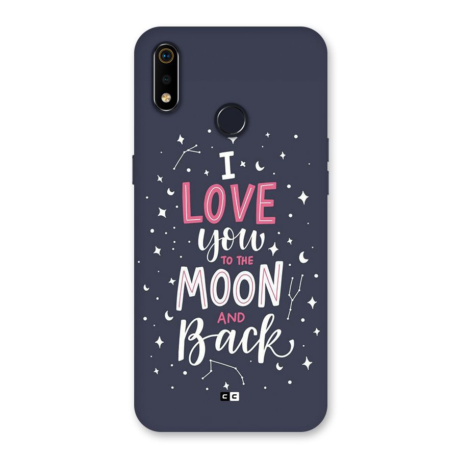 Love To The Moon Back Case for Realme 3i