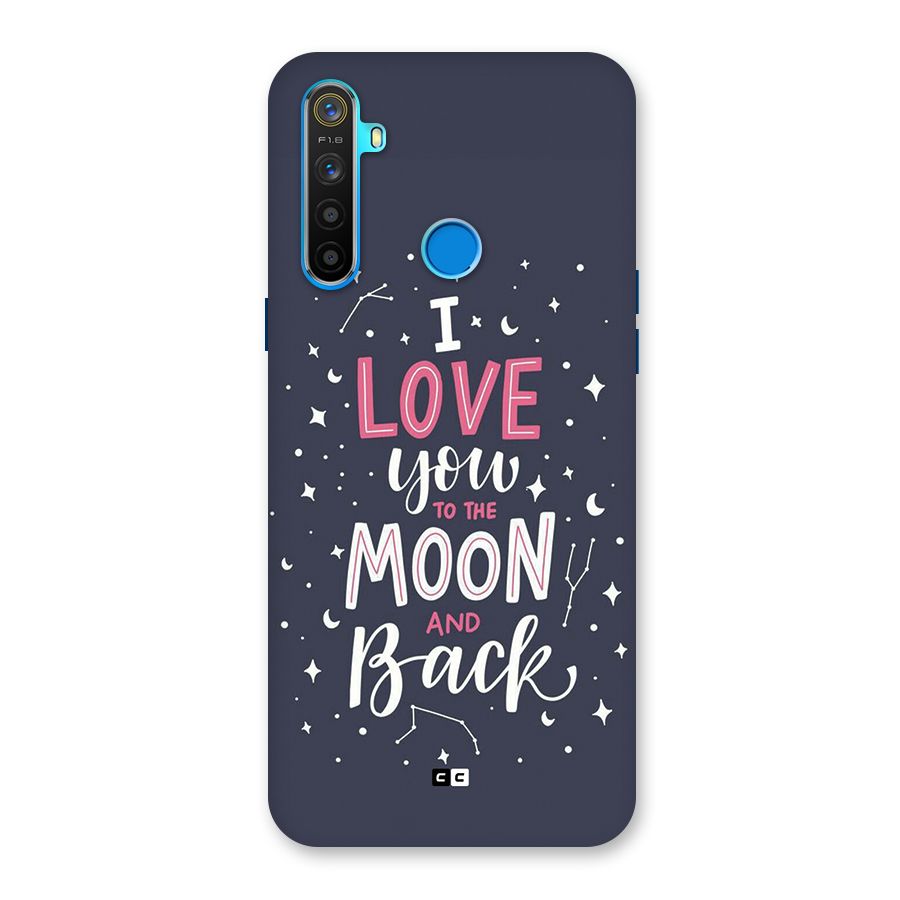 Love To The Moon Back Case for Realme 5