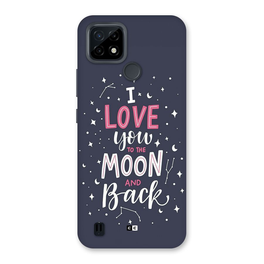 Love To The Moon Back Case for Realme C21