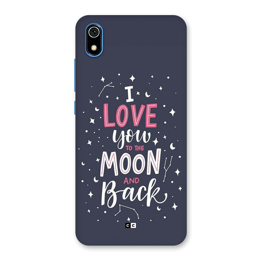 Love To The Moon Back Case for Redmi 7A