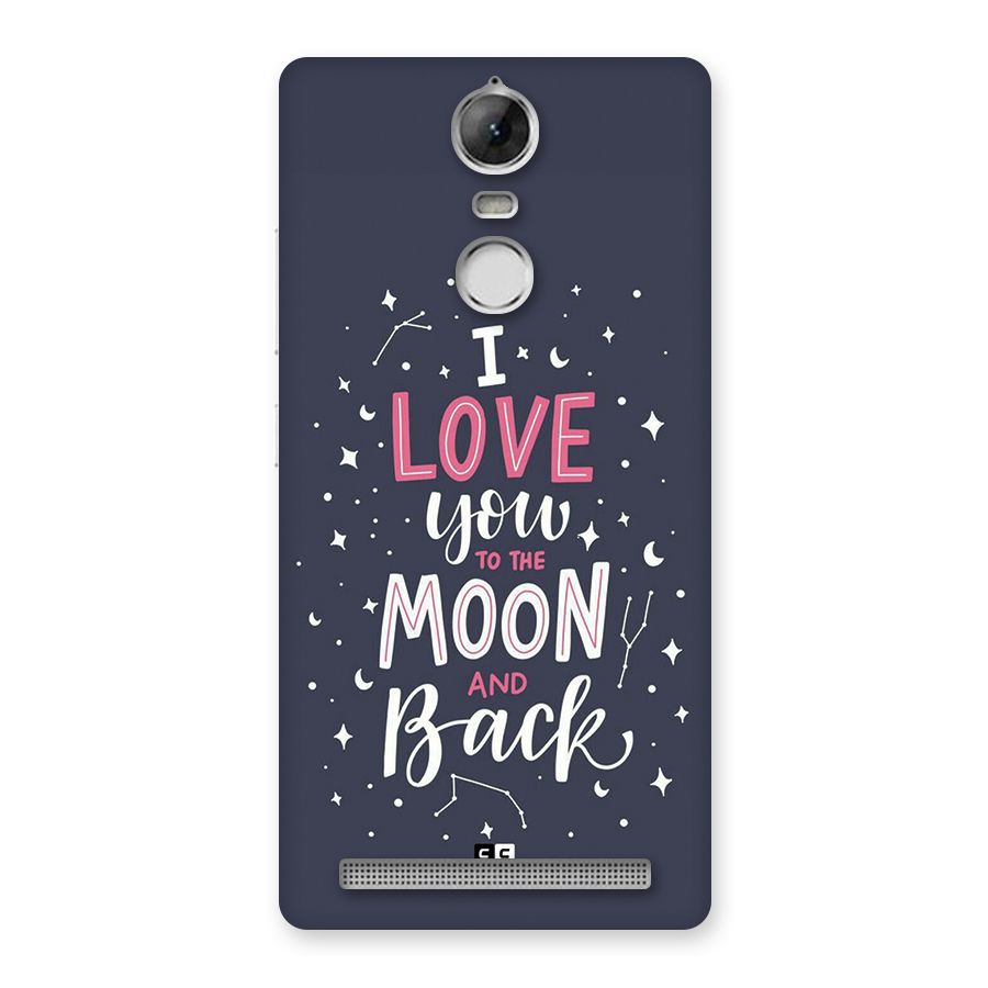 Love To The Moon Back Case for Vibe K5 Note
