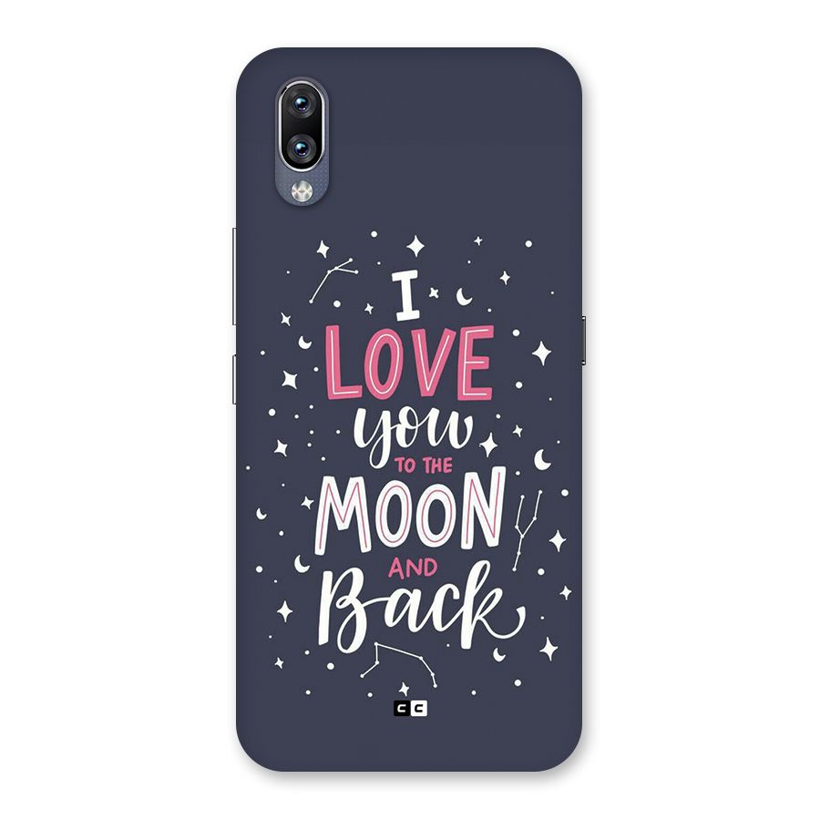 Love To The Moon Back Case for Vivo NEX
