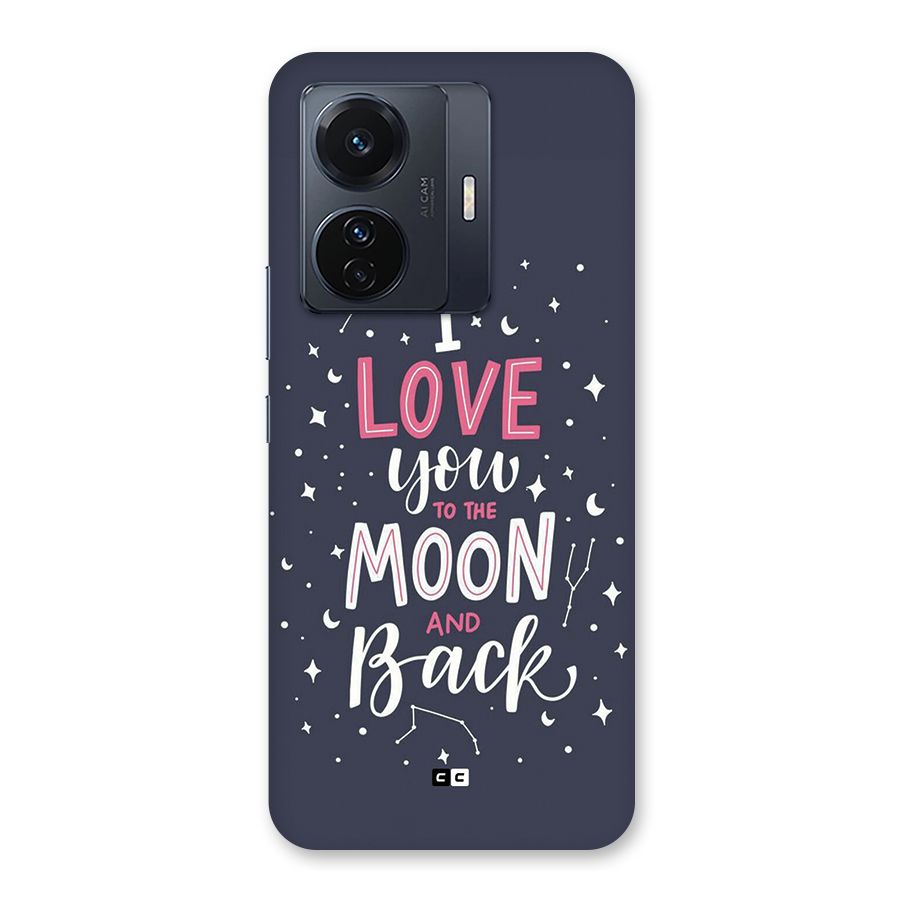Love To The Moon Back Case for Vivo T1 Pro