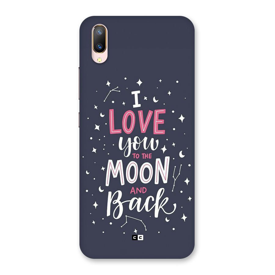 Love To The Moon Back Case for Vivo V11 Pro