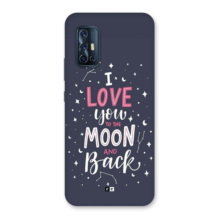 Love To The Moon Back Case for Vivo V17
