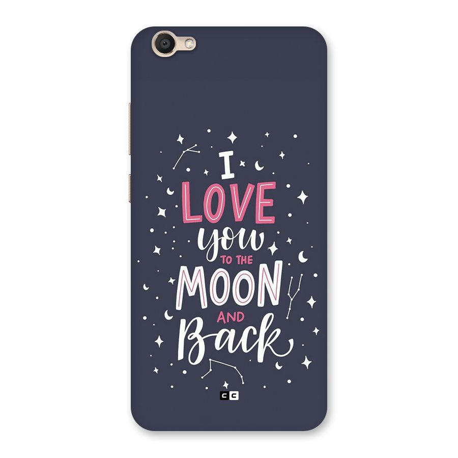 Love To The Moon Back Case for Vivo V5