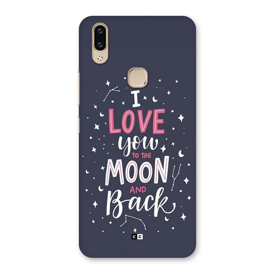 Love To The Moon Back Case for Vivo V9 Youth