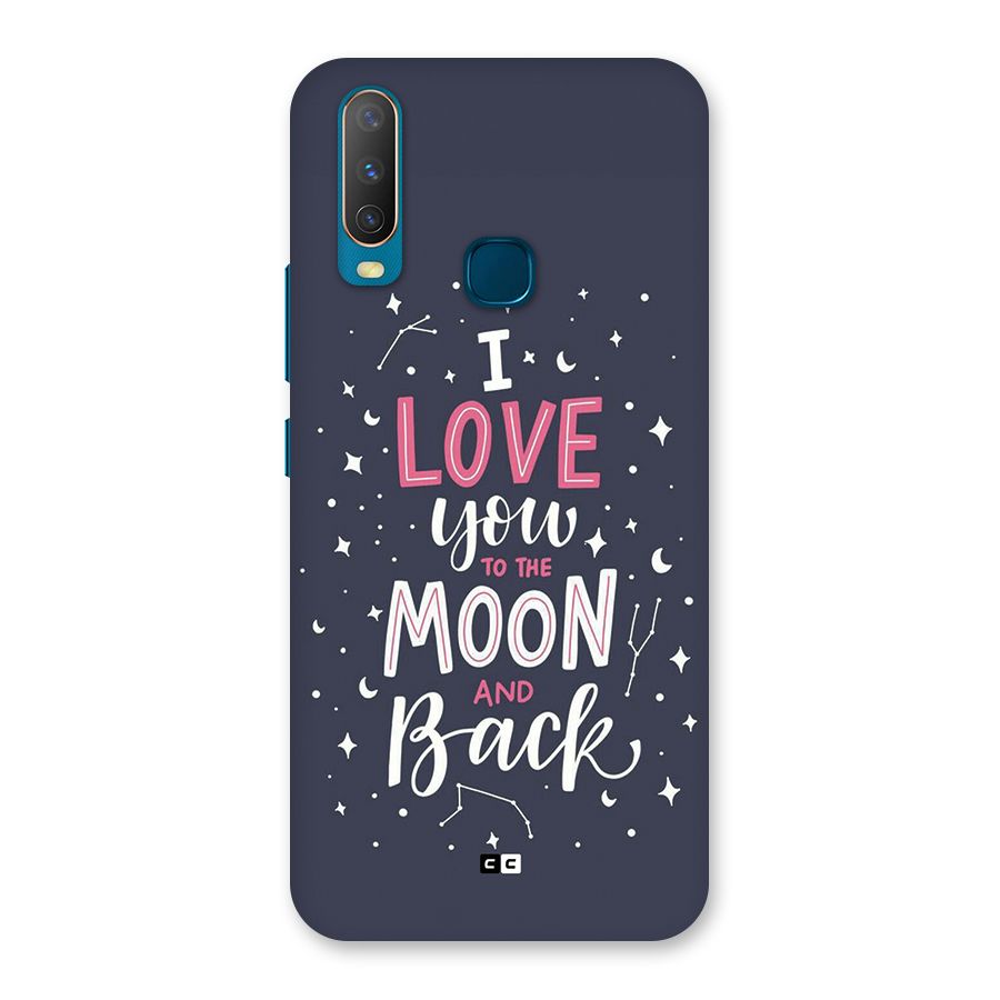 Love To The Moon Back Case for Vivo Y11