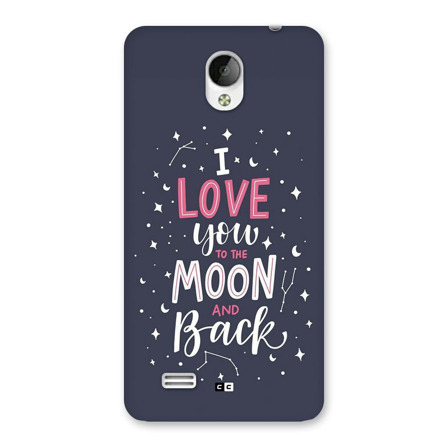 Love To The Moon Back Case for Vivo Y21