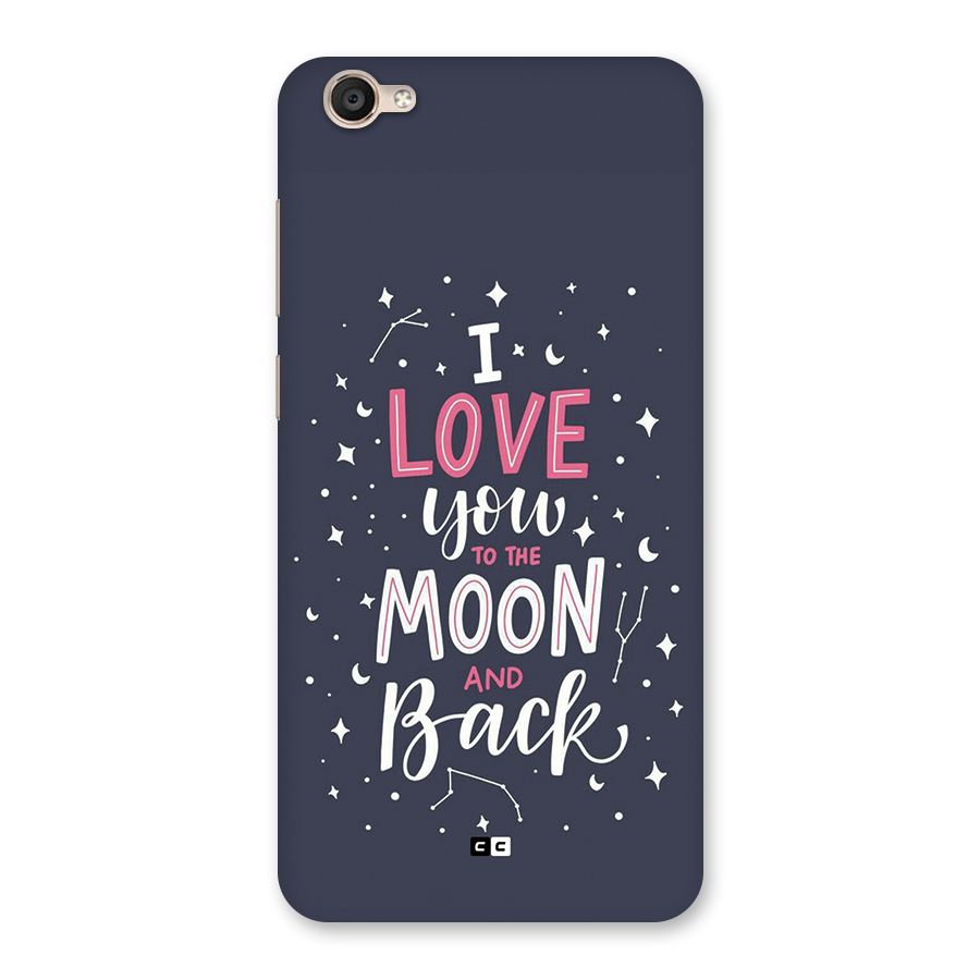 Love To The Moon Back Case for Vivo Y55L