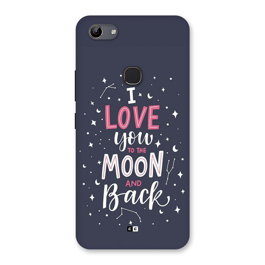 Love To The Moon Back Case for Vivo Y81