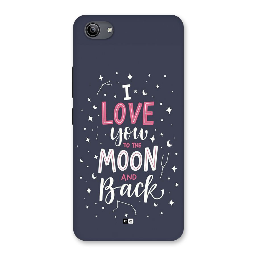 Love To The Moon Back Case for Vivo Y81i