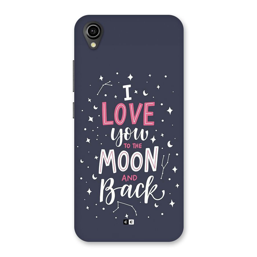 Love To The Moon Back Case for Vivo Y90