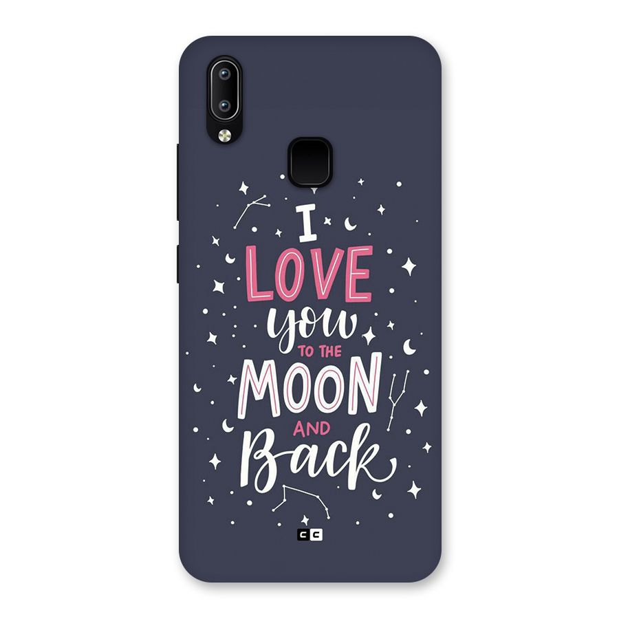 Love To The Moon Back Case for Vivo Y93