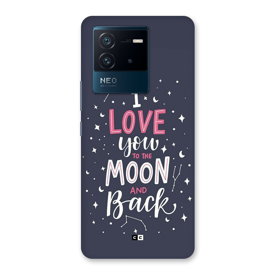 Love To The Moon Back Case for Vivo iQOO Neo 6 5G