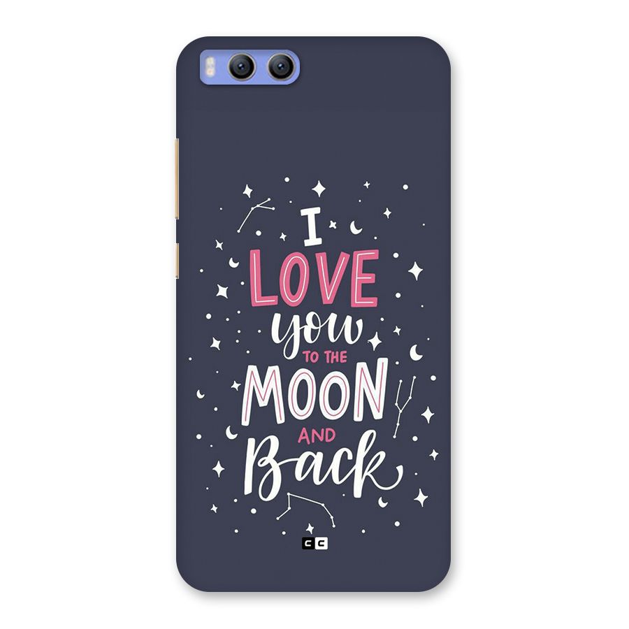 Love To The Moon Back Case for Xiaomi Mi 6