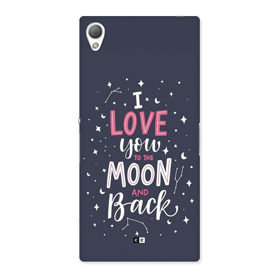 Love To The Moon Back Case for Xperia Z3