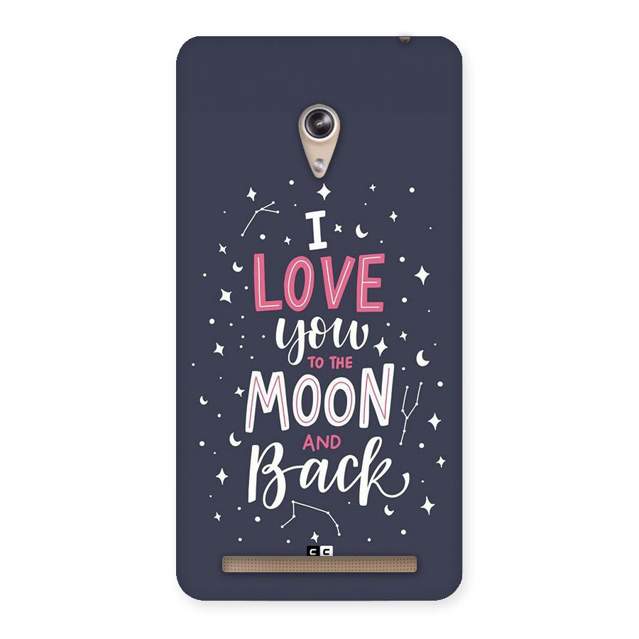 Love To The Moon Back Case for Zenfone 6