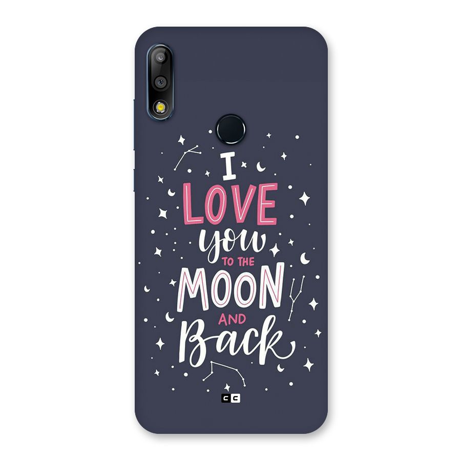 Love To The Moon Back Case for Zenfone Max Pro M2