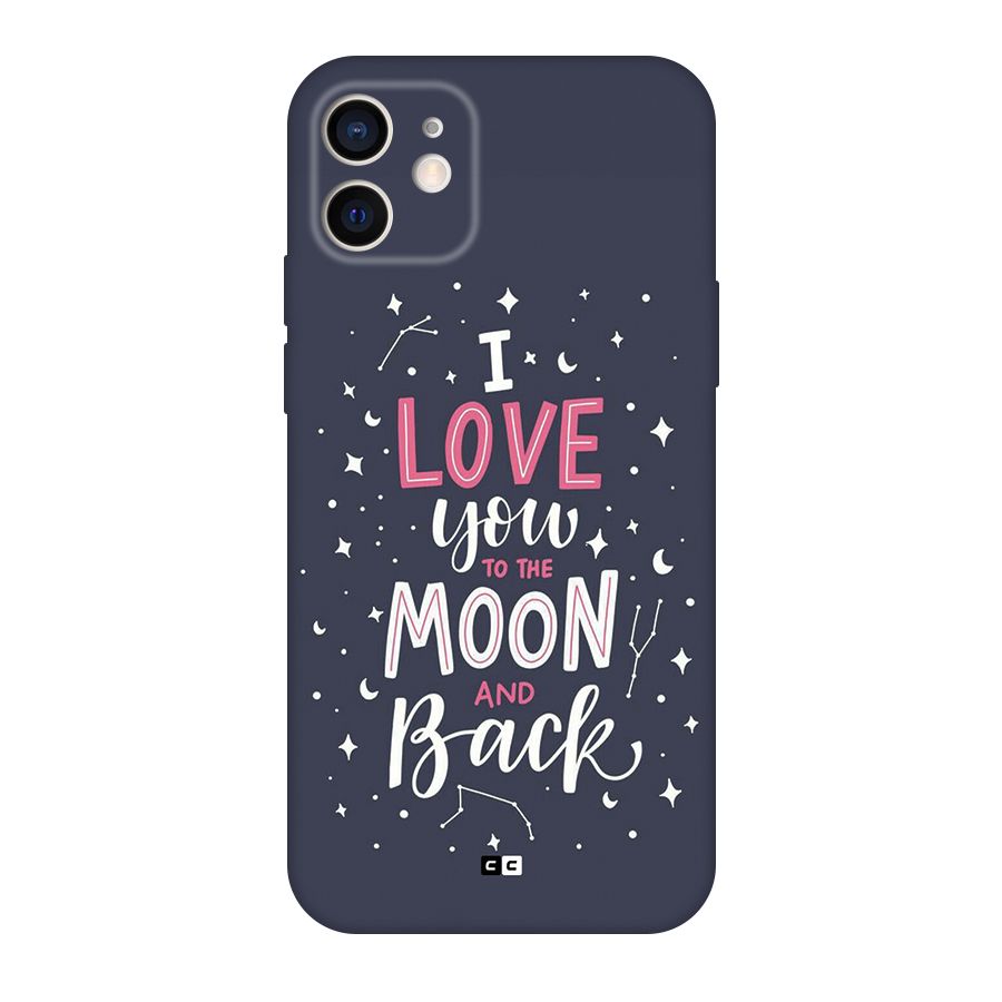 Love To The Moon Back Case for iPhone 12 Pro