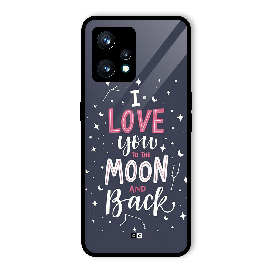 Love To The Moon Glass Back Case for Realme 9 Pro Plus 5G