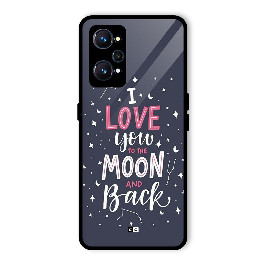 Love To The Moon Glass Back Case for Realme GT 2
