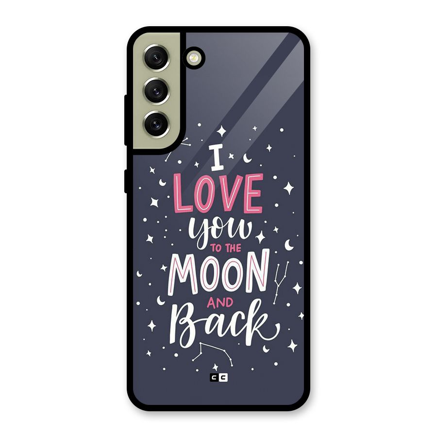 Love To The Moon Metal Back Case for Galaxy S21 FE 5G (2023)