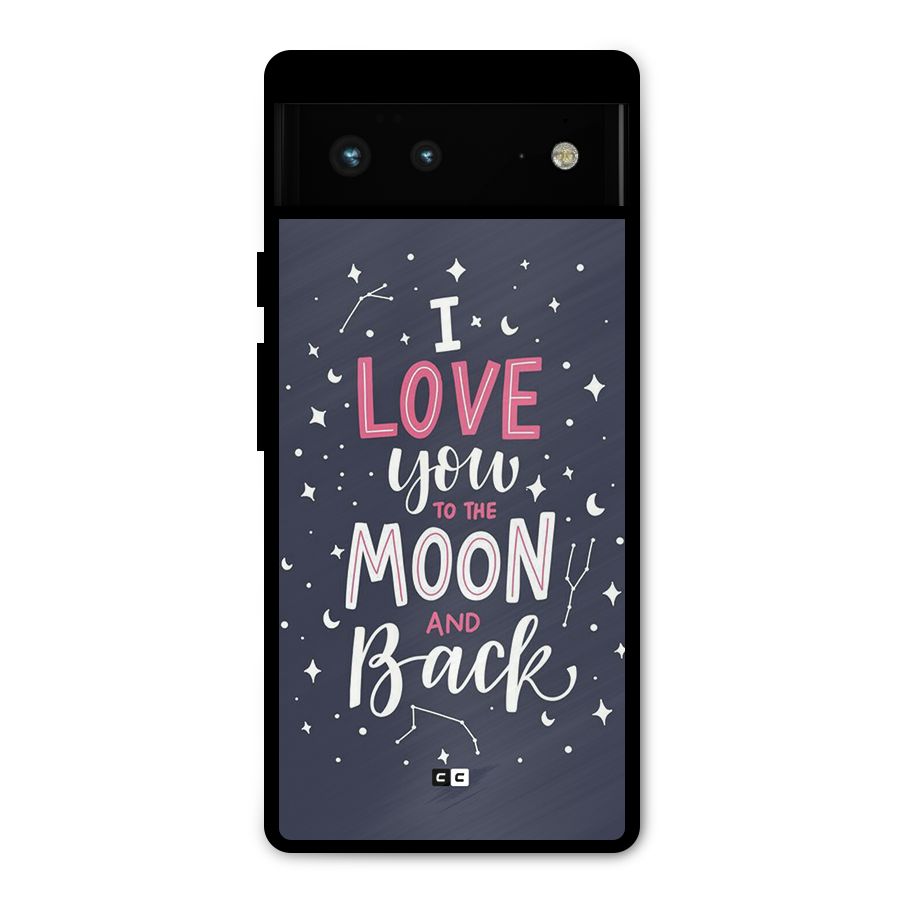 Love To The Moon Metal Back Case for Google Pixel 6