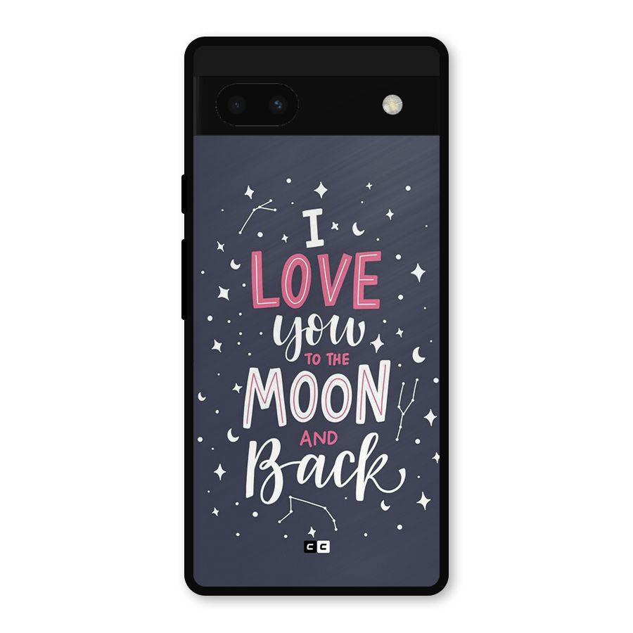 Love To The Moon Metal Back Case for Google Pixel 6a