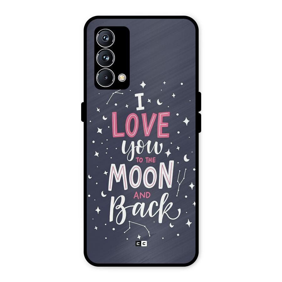 Love To The Moon Metal Back Case for Realme GT Master Edition