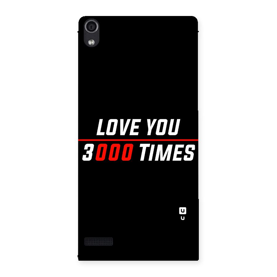 Love You 3000 Times Back Case for Ascend P6