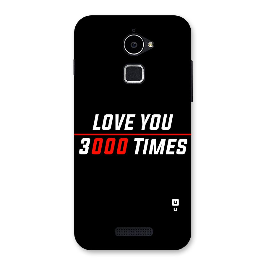 Love You 3000 Times Back Case for Coolpad Note 3 Lite