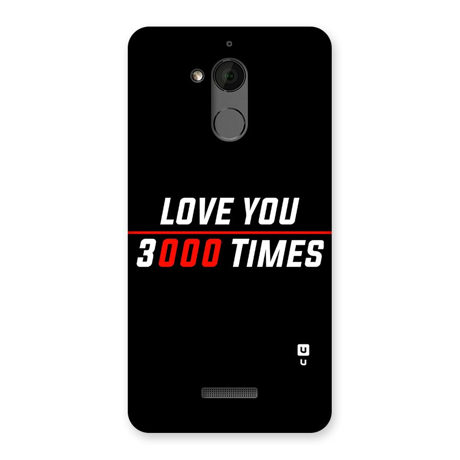Love You 3000 Times Back Case for Coolpad Note 5