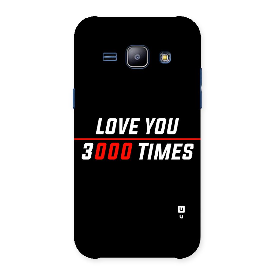 Love You 3000 Times Back Case for Galaxy J1
