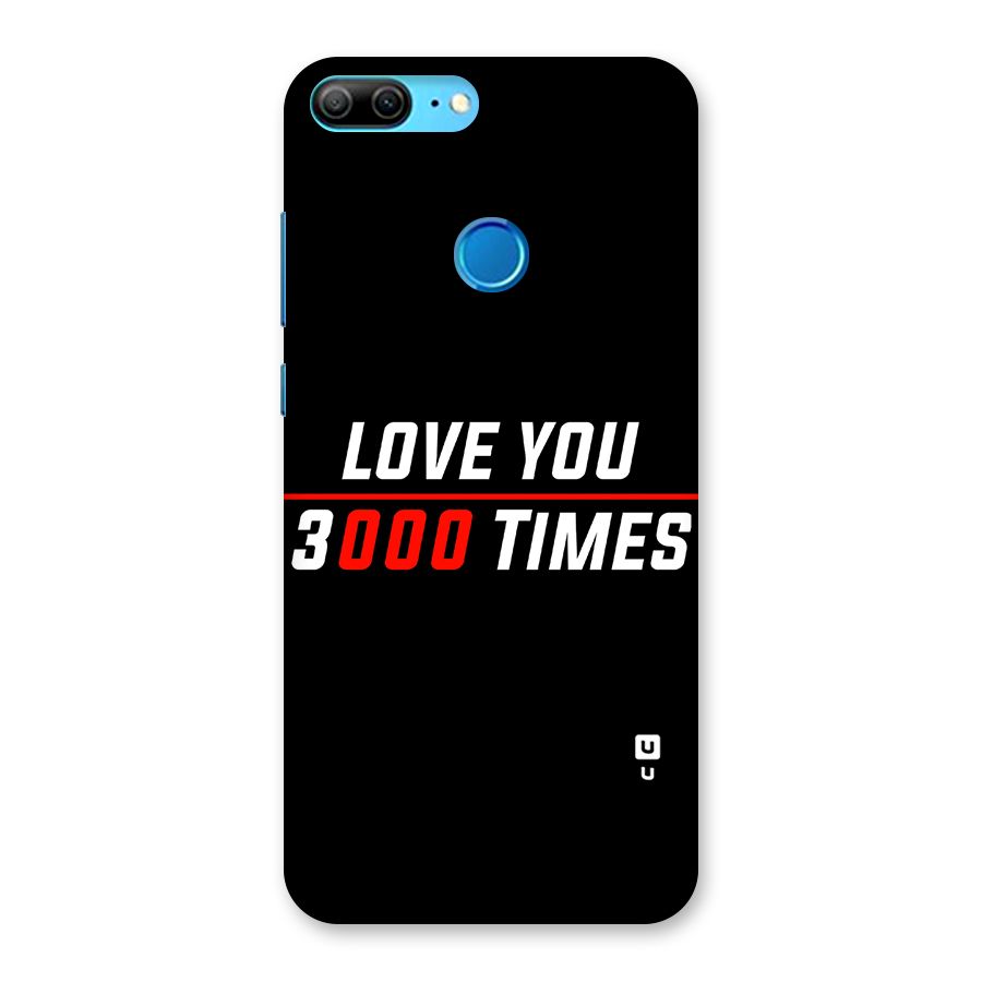 Love You 3000 Times Back Case for Honor 9 Lite