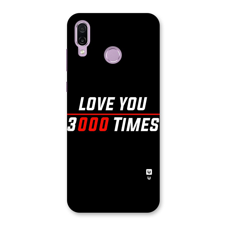 Love You 3000 Times Back Case for Honor Play