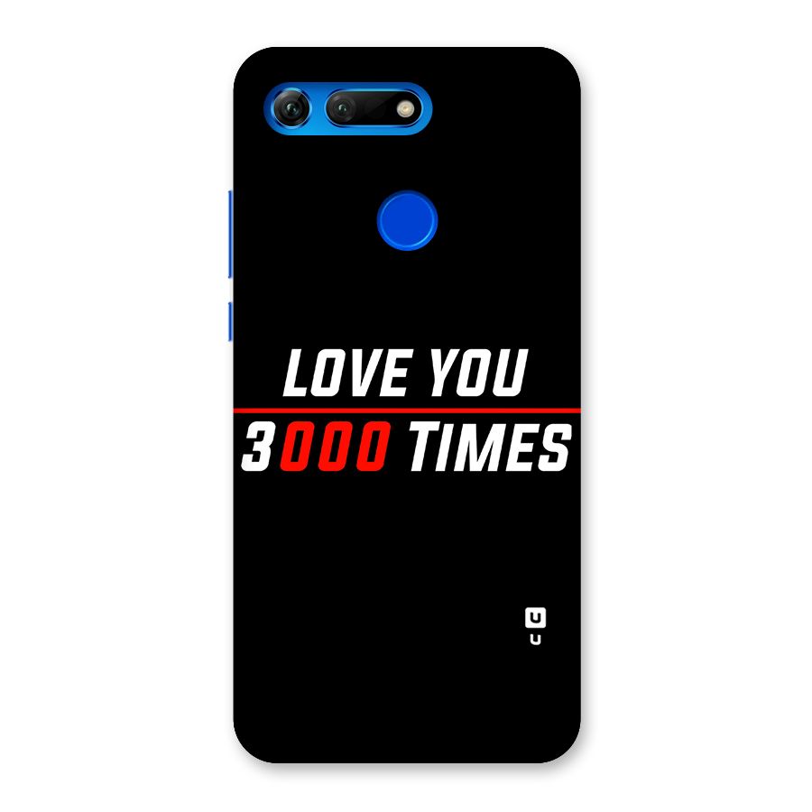 Love You 3000 Times Back Case for Honor View 20