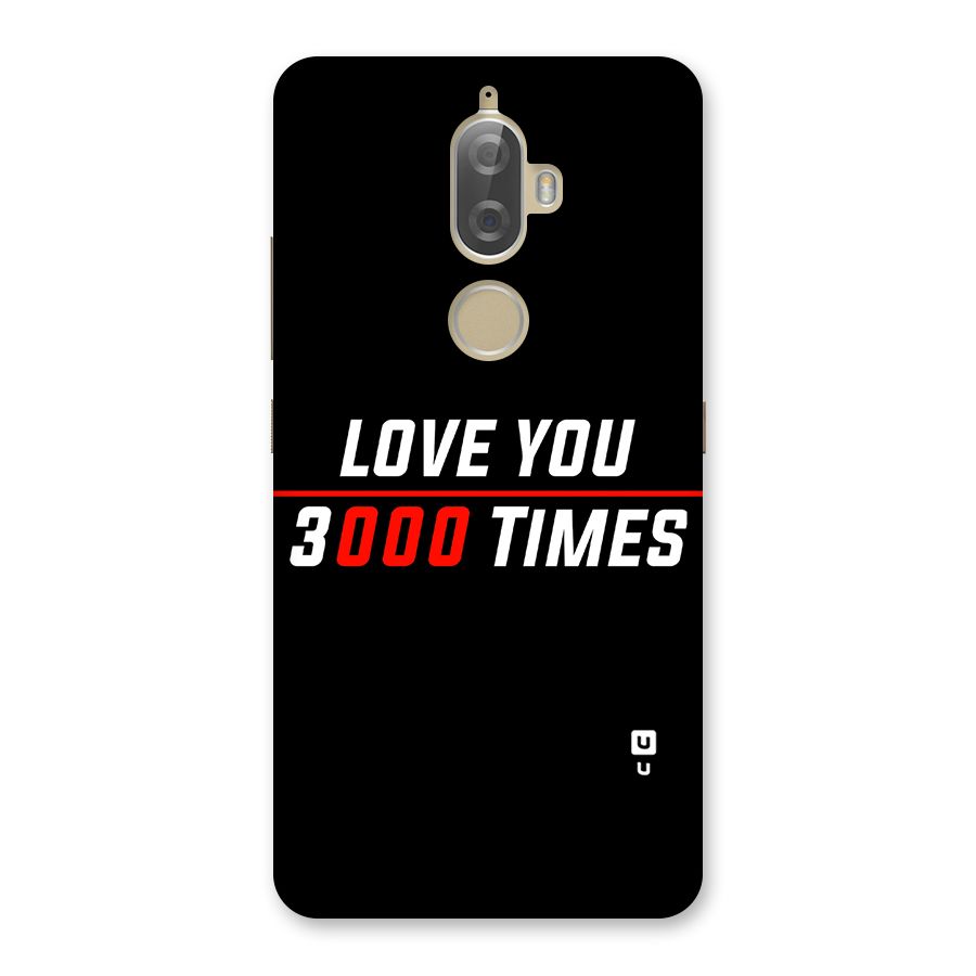 Love You 3000 Times Back Case for Lenovo K8 Plus