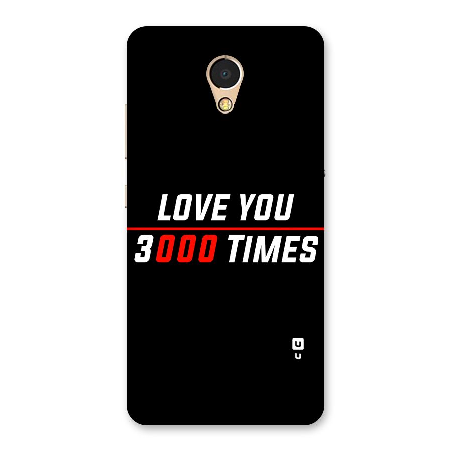 Love You 3000 Times Back Case for Lenovo P2